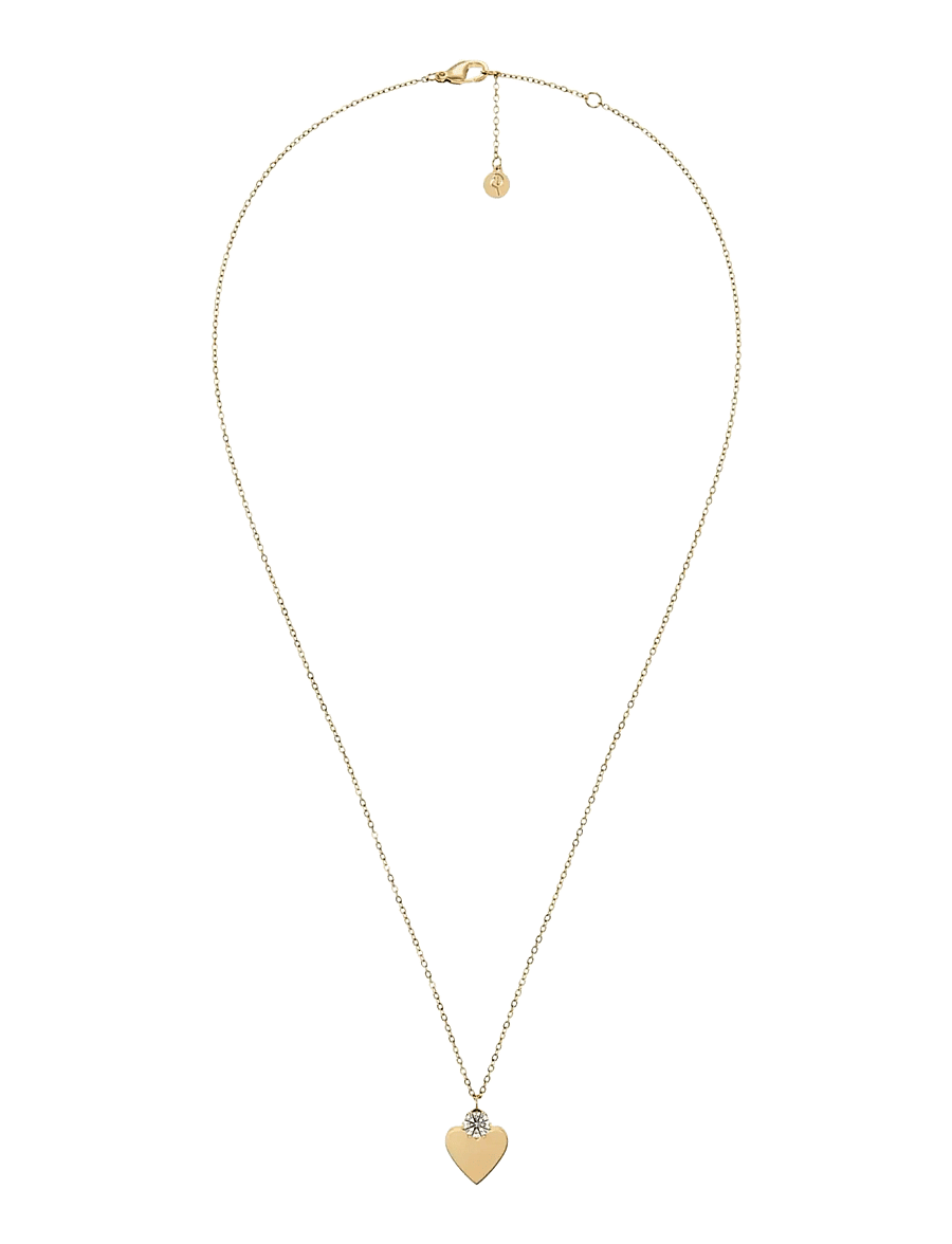 Edblad - Love Spark Necklace Gold - halskæder med vedhæng - gold - 1