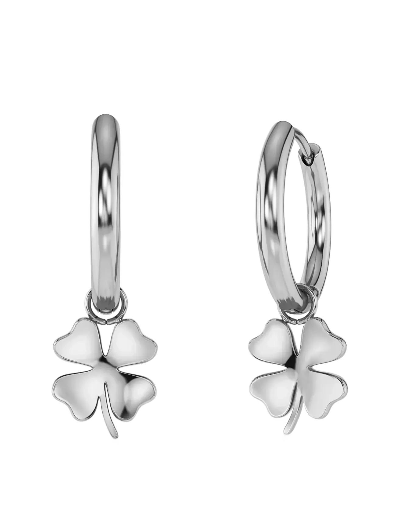 Edblad Lucky Hoops Mini Steel - Hoops - SILVER / silver