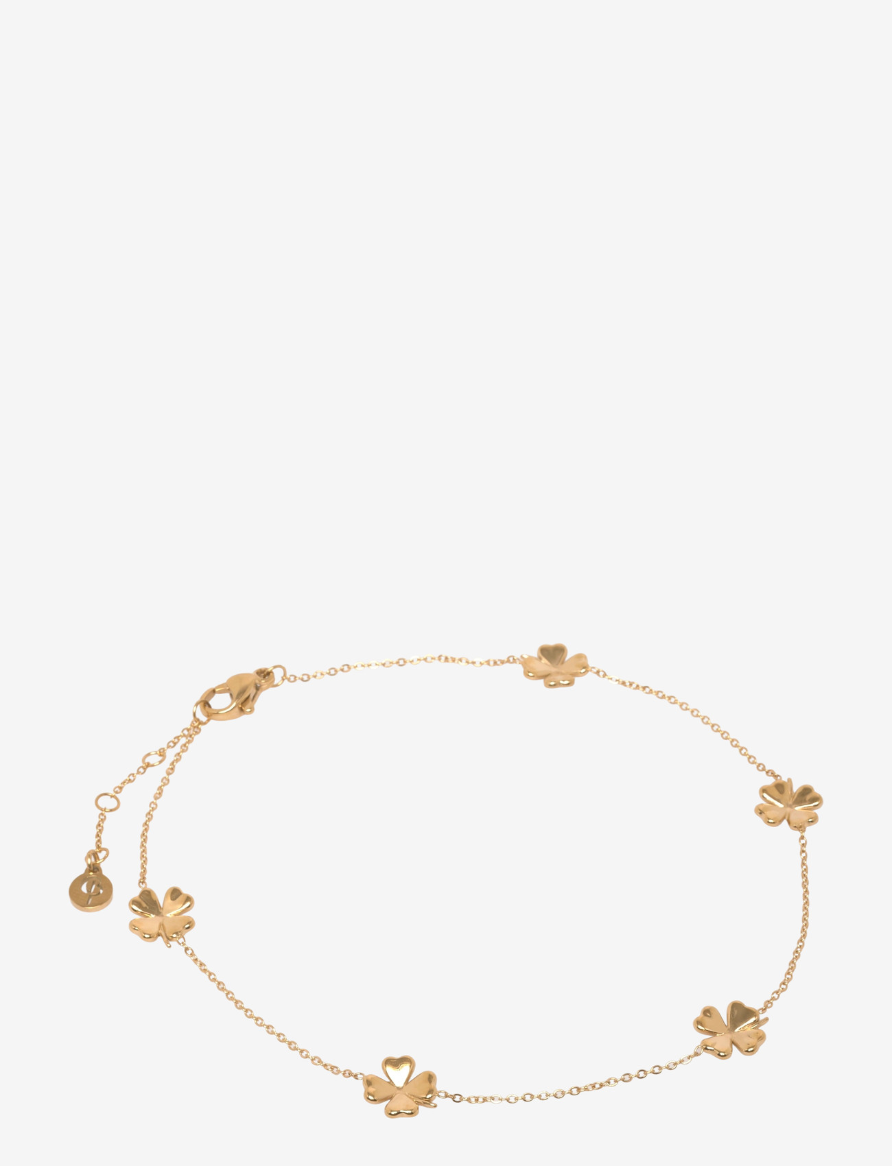Edblad - Lucky Anklet Mini Gold - fußkette - gold - 1