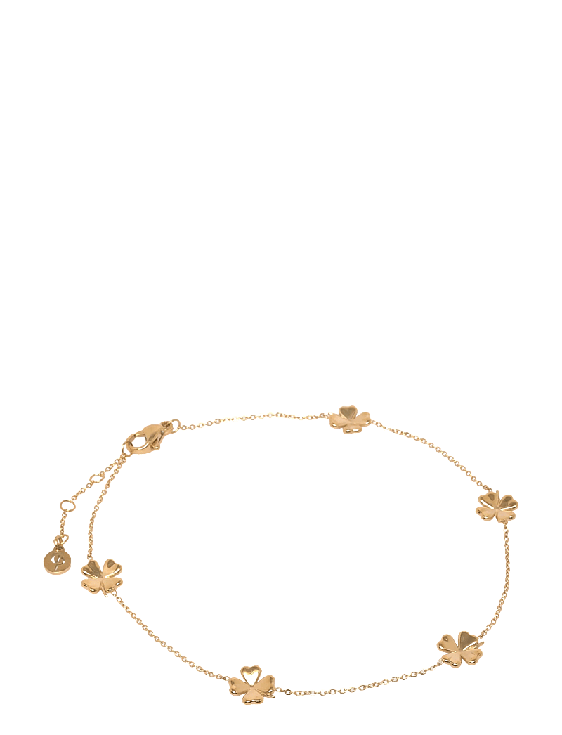 Edblad - Lucky Anklet Mini Gold - fußkette - gold - 1