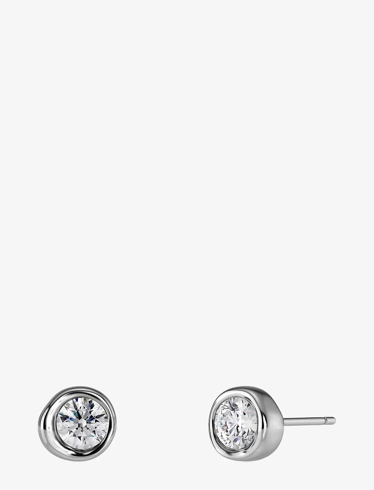 Edblad - Ocean Gem Studs Steel - stud earrings - silver - 1