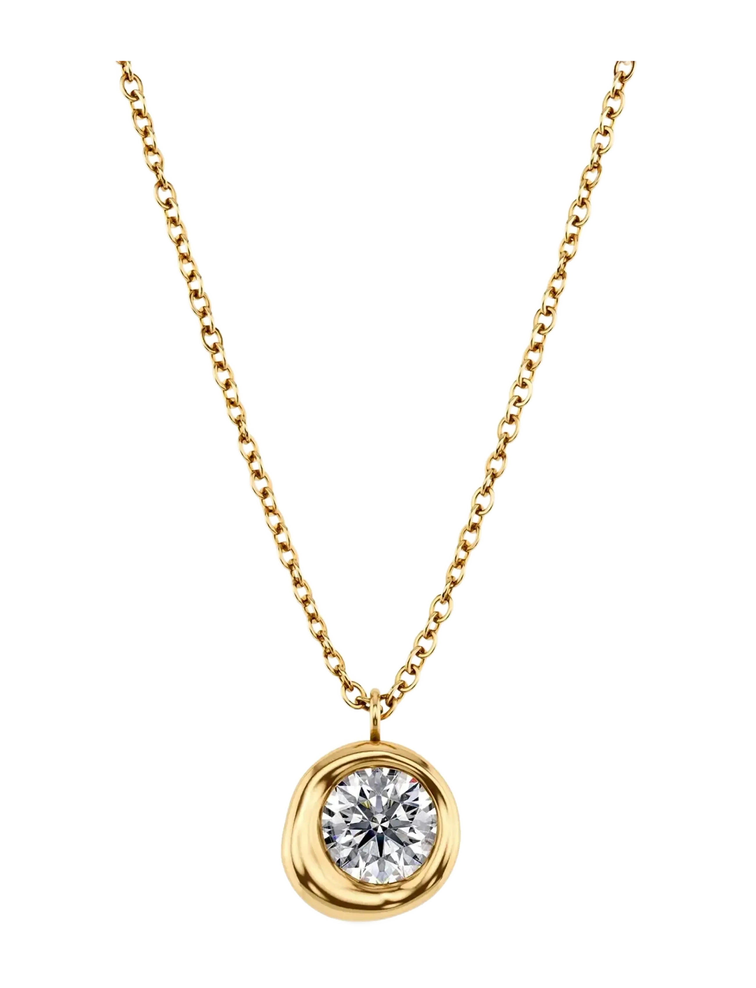Edblad - Ocean Gem Necklace S Gold - halskjeder med anheng - gold - 2