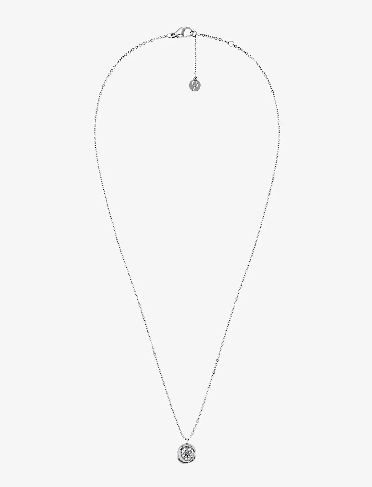 Edblad - Ocean Gem Necklace S Steel - kaelaketid - silver - 1