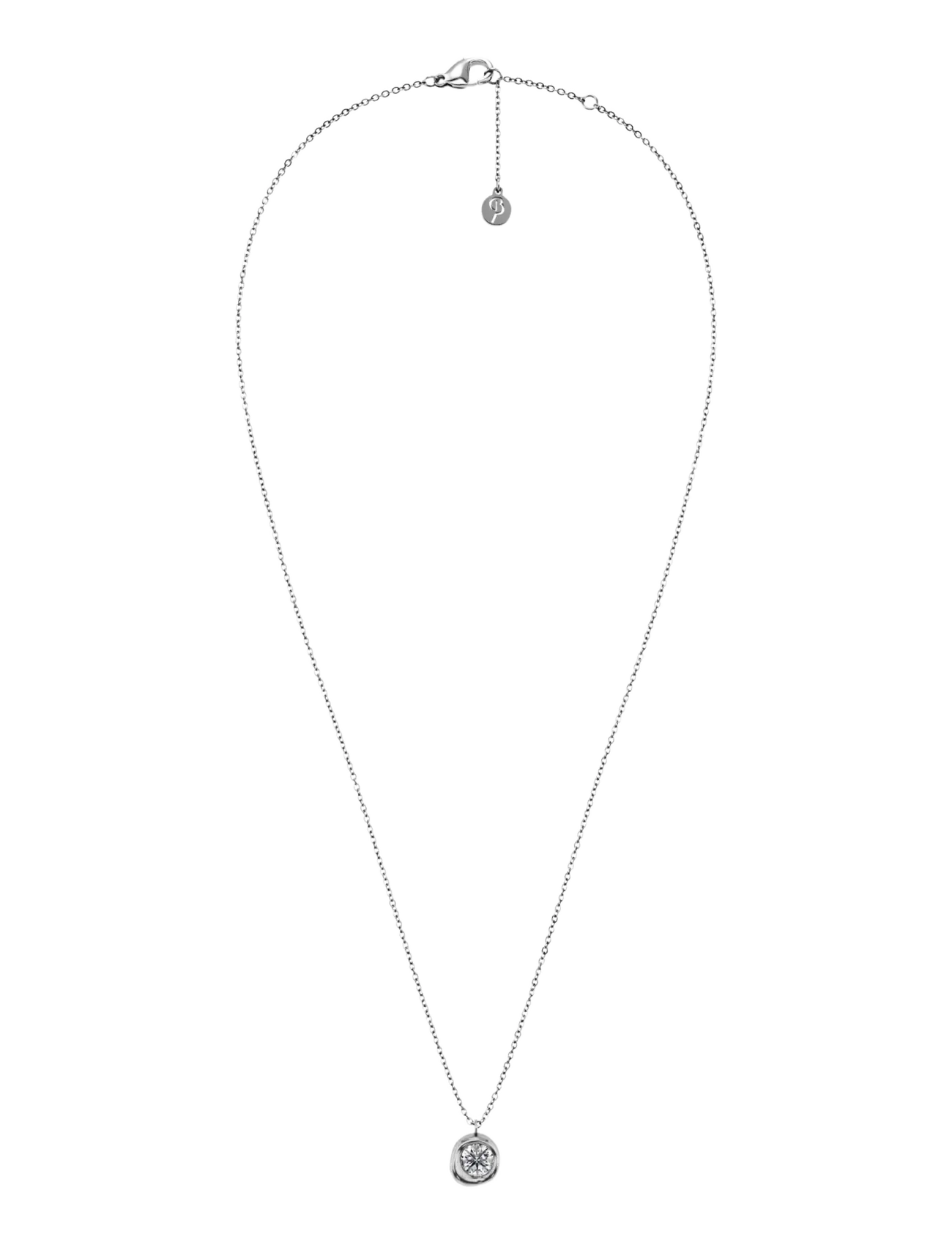 Edblad Ocean Gem Necklace S Steel - Festtøj - SILVER / silver