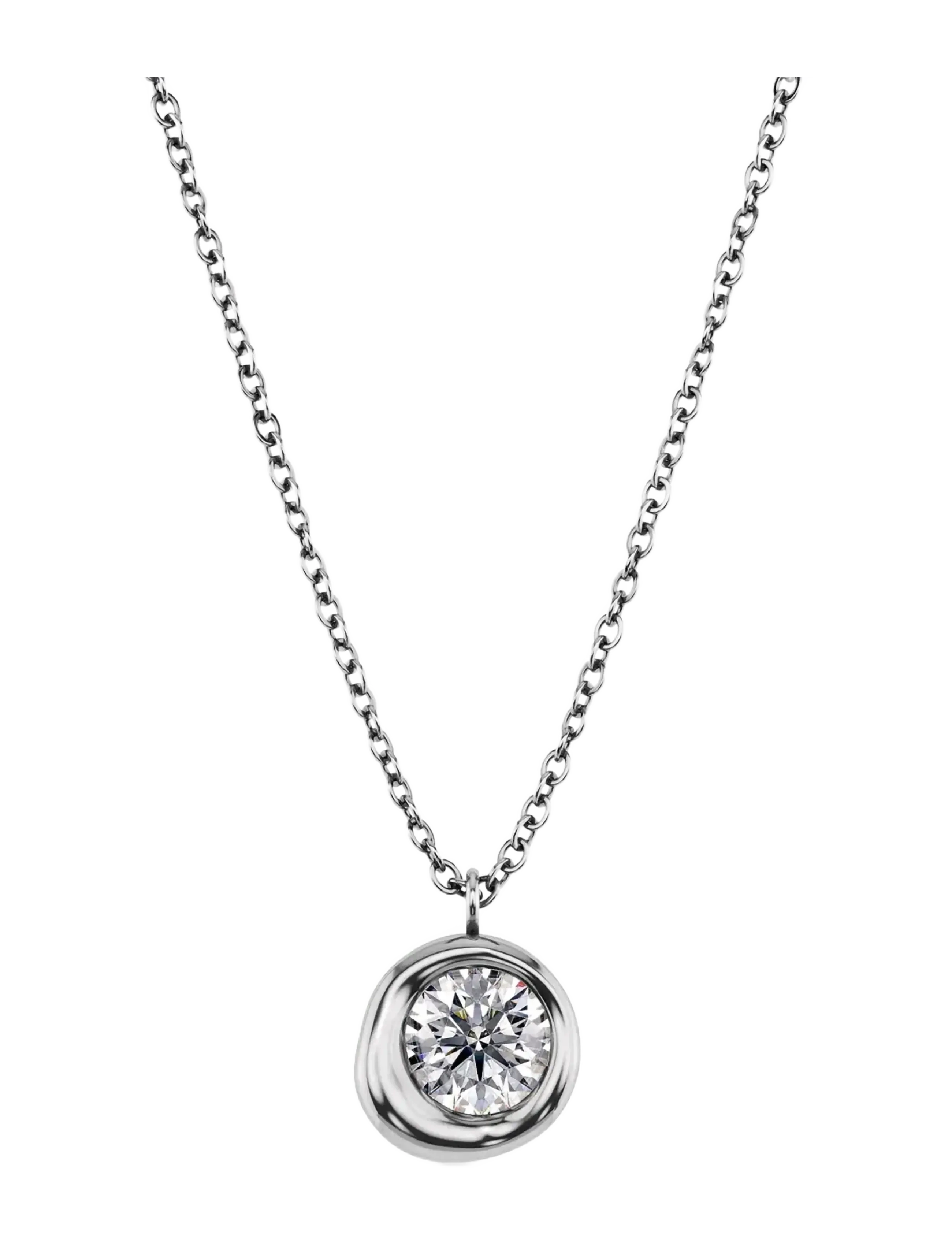 Edblad - Ocean Gem Necklace S Steel - halsband - silver - 2