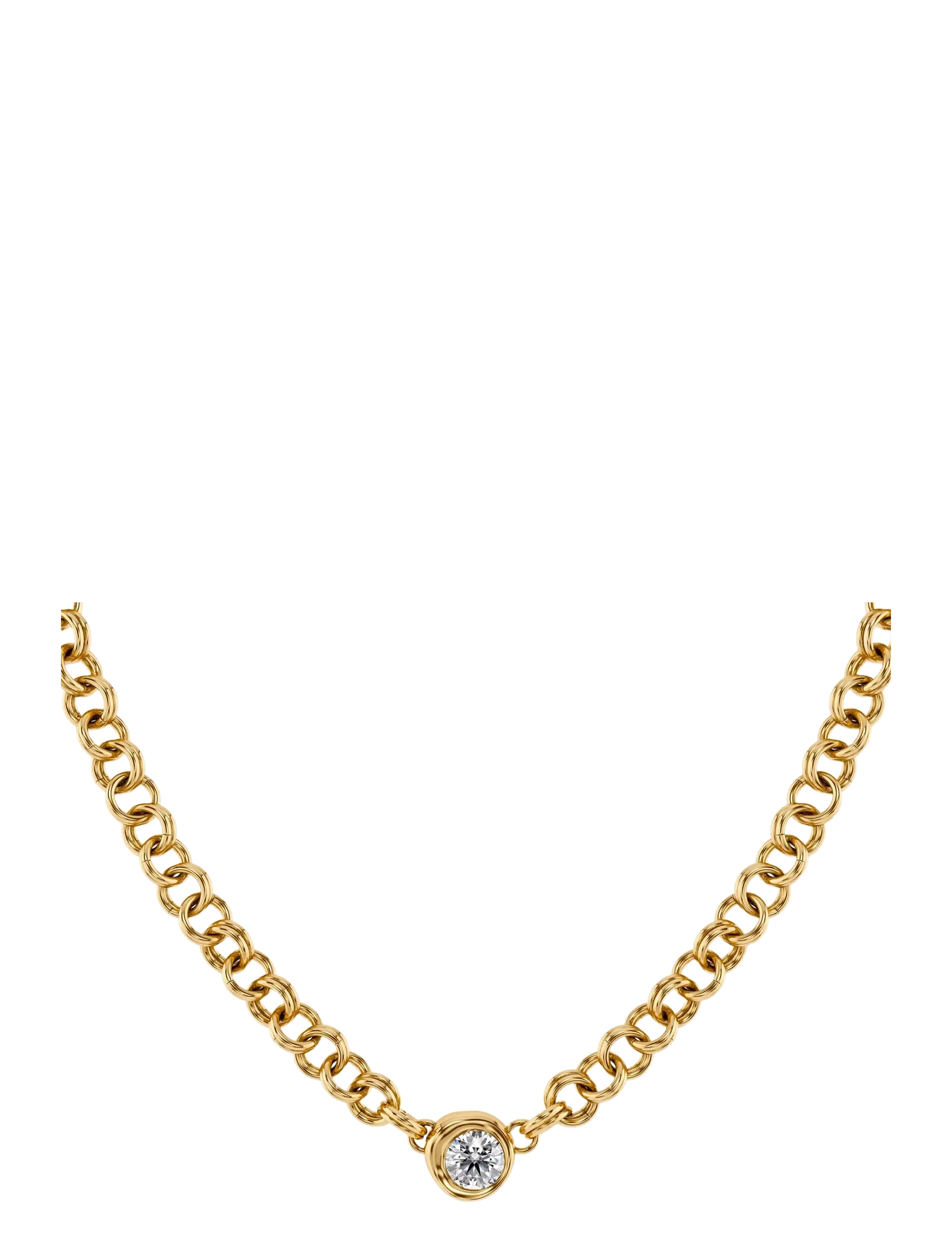 Edblad - Ocean Gem Necklace L Gold - halsketten - gold - 2
