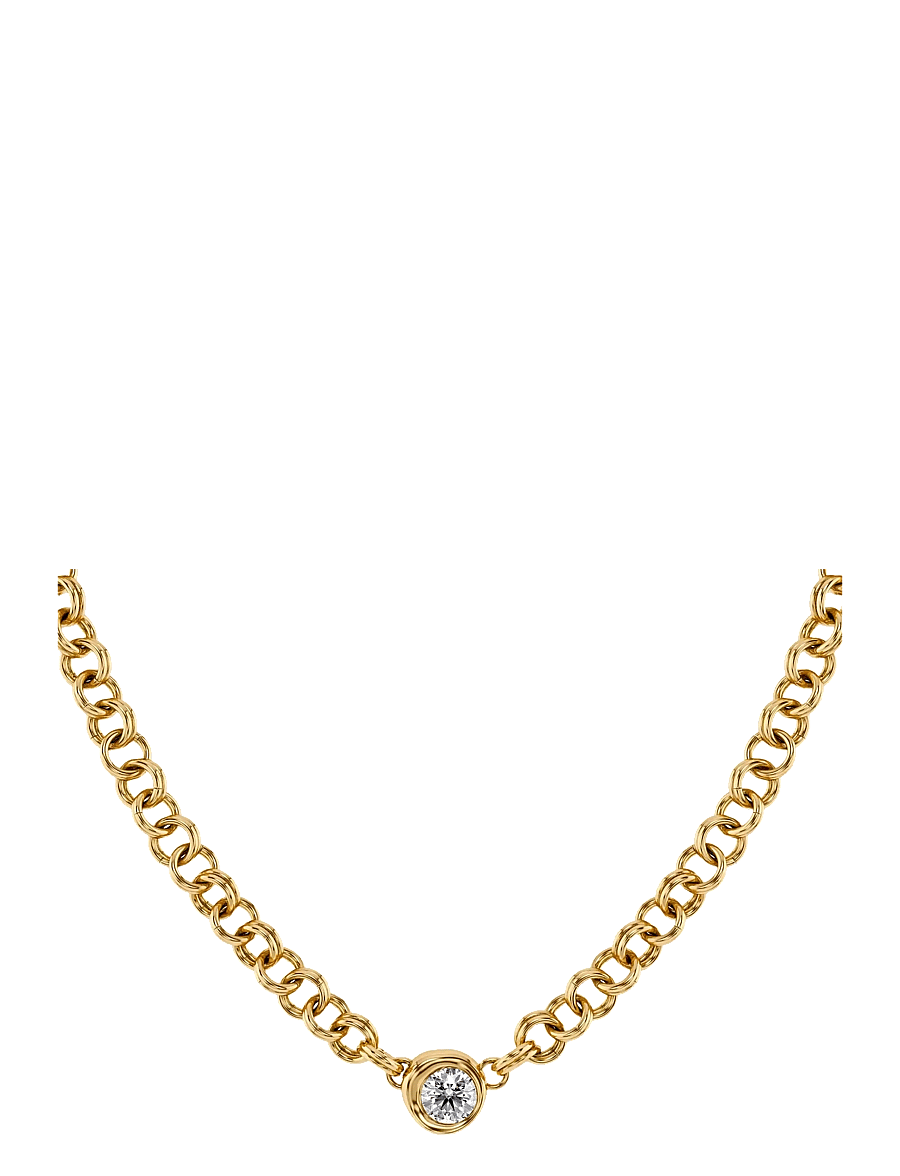 Edblad - Ocean Gem Necklace L Gold - halsketten - gold - 2