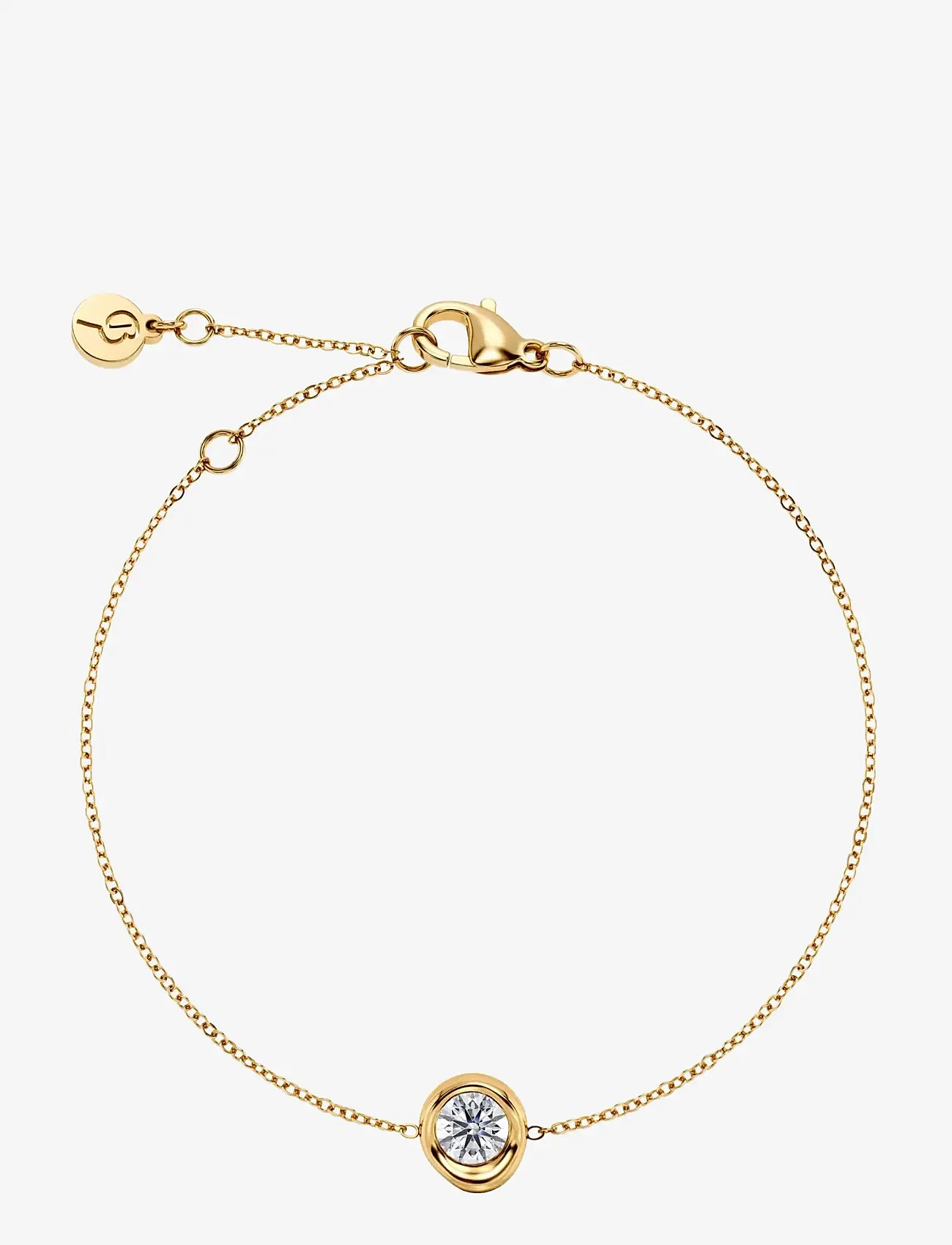 Edblad - Ocean Gem Bracelet S Gold - kettenarmbänder - gold - 1