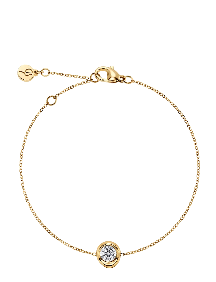 Edblad - Ocean Gem Bracelet S Gold - kedjearmband - gold - 1