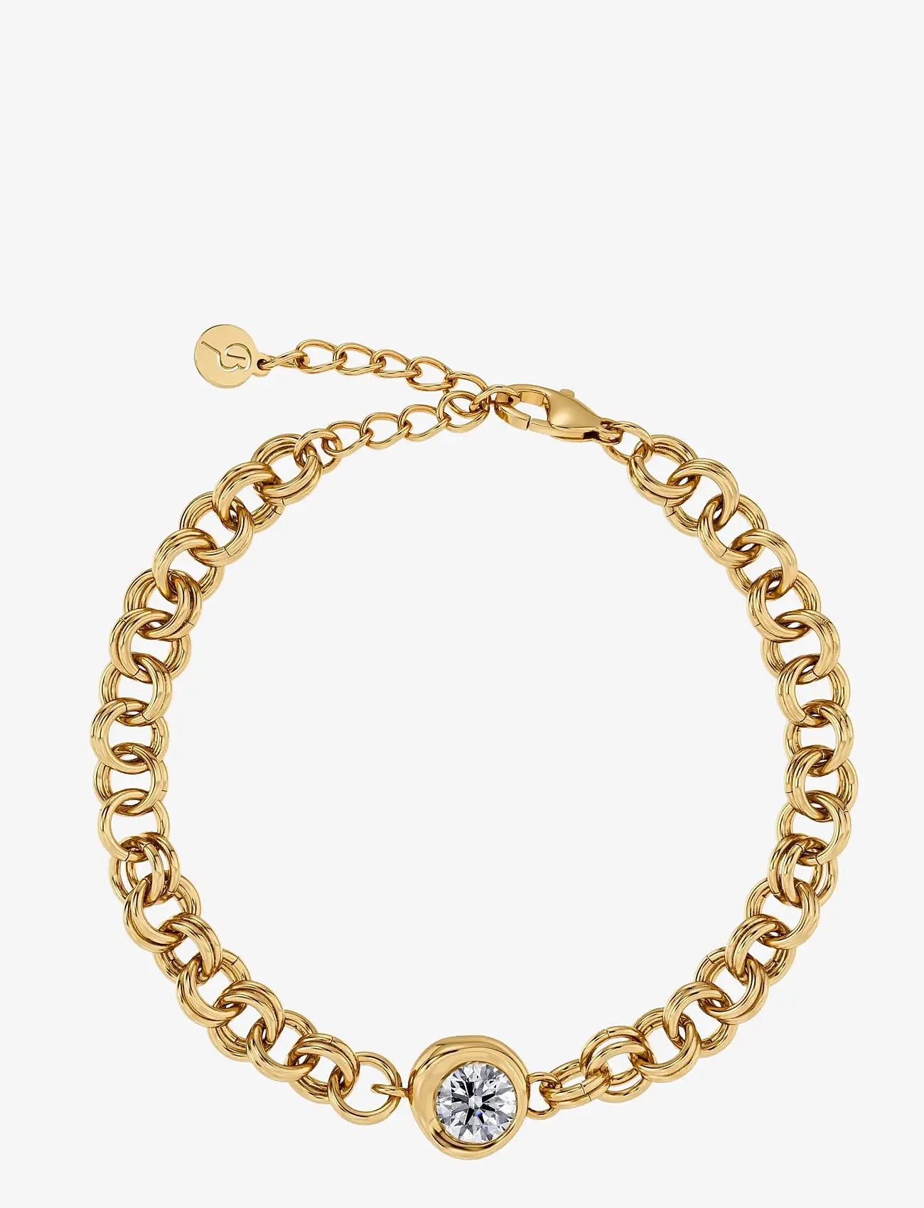 Edblad - Ocean Gem Bracelet L Gold - chain bracelets - gold - 1