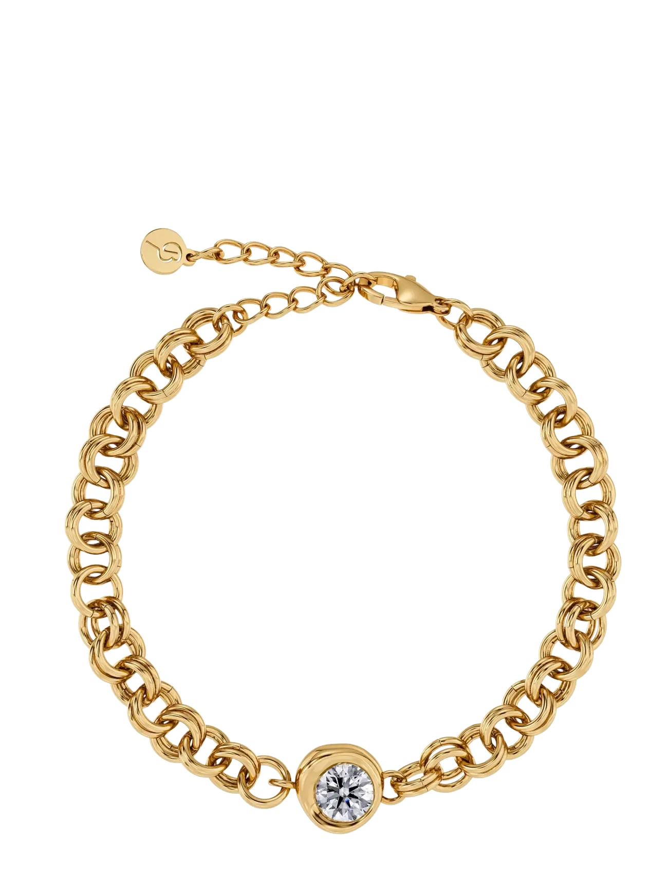 Edblad Ocean Gem Bracelet L Gold - Accessoarer - GOLD / gold