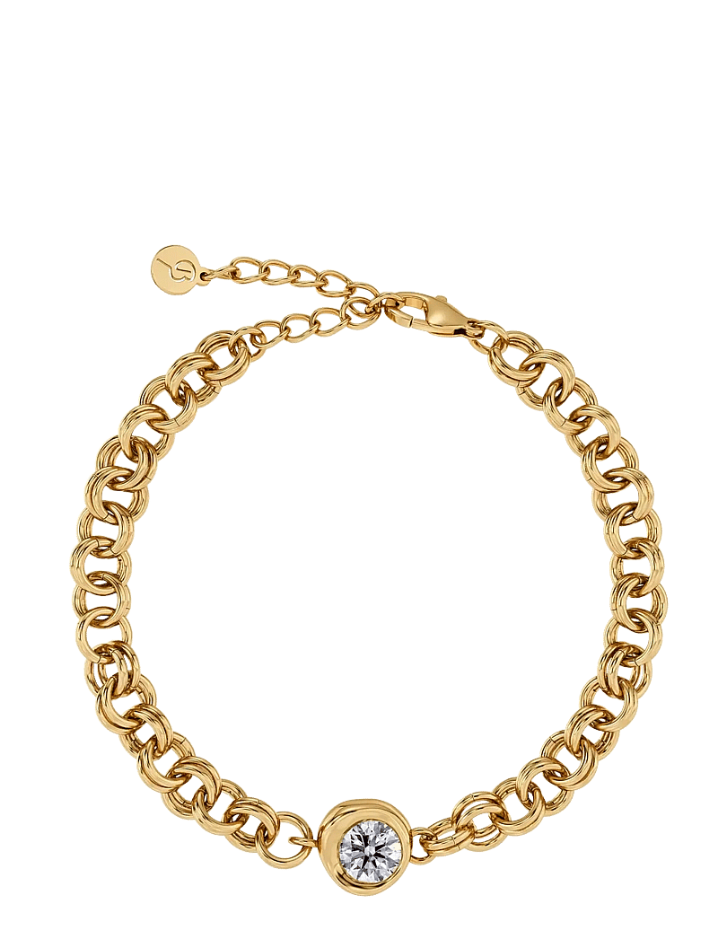 Edblad - Ocean Gem Bracelet L Gold - chain bracelets - gold - 1