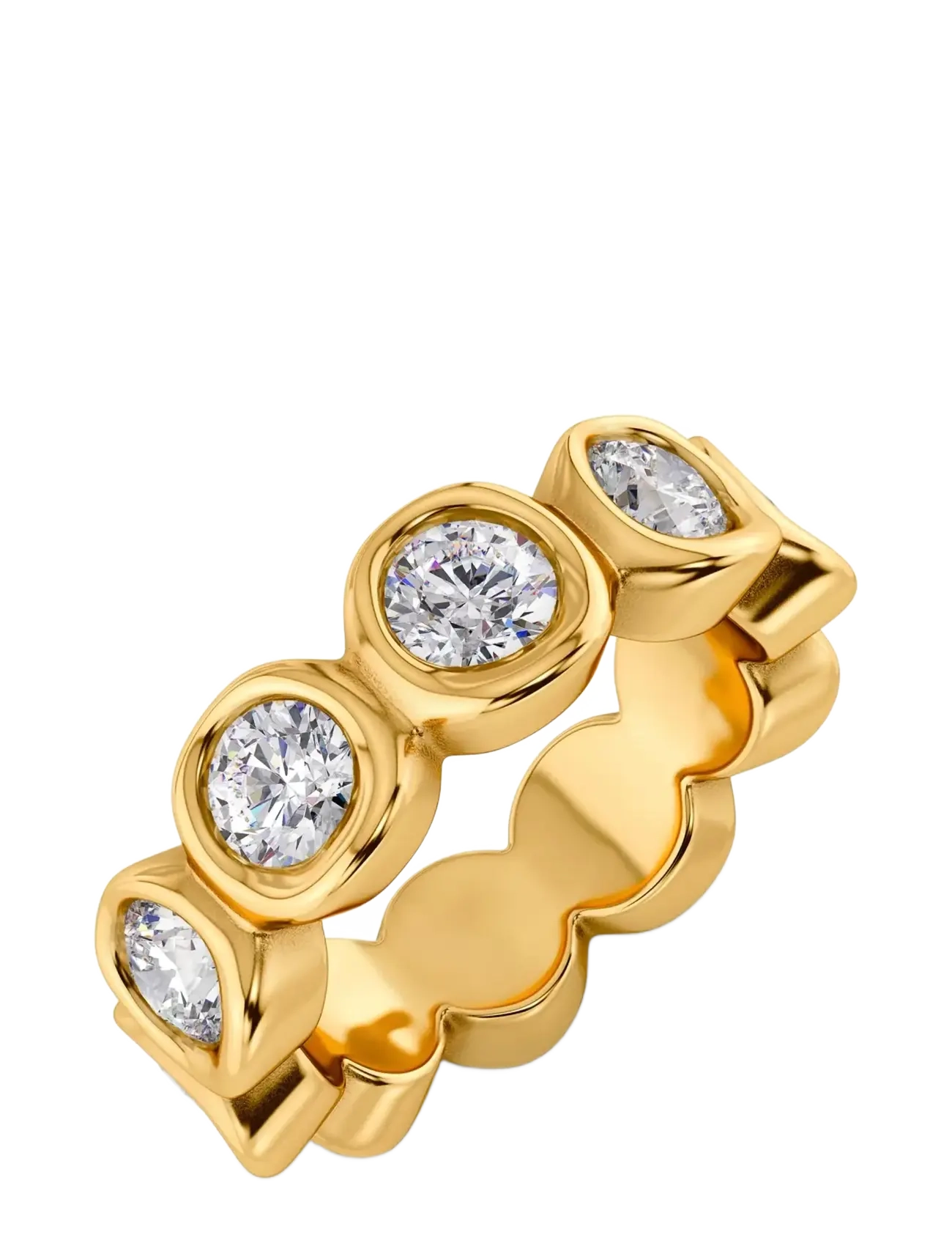 Edblad Ocean Gem Ring Gold - Festtøj - GOLD / gold