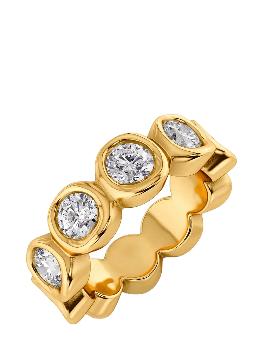 Edblad - Ocean Gem Ring Gold - hringir - gold - 1