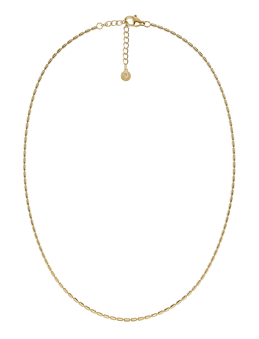 Edblad - Seed Bead Necklace Gold - halskettingen - gold - 1