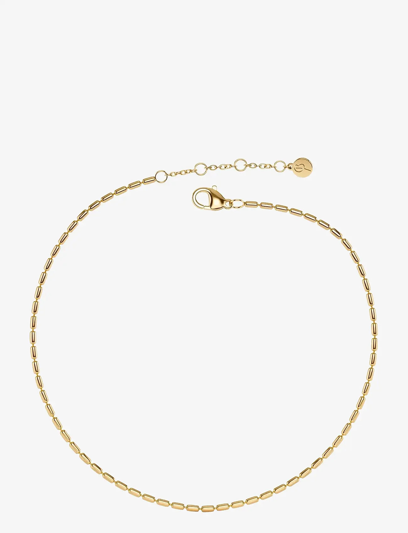 Edblad - Seed Bead Anklet Gold - pahkluu kett - gold - 1