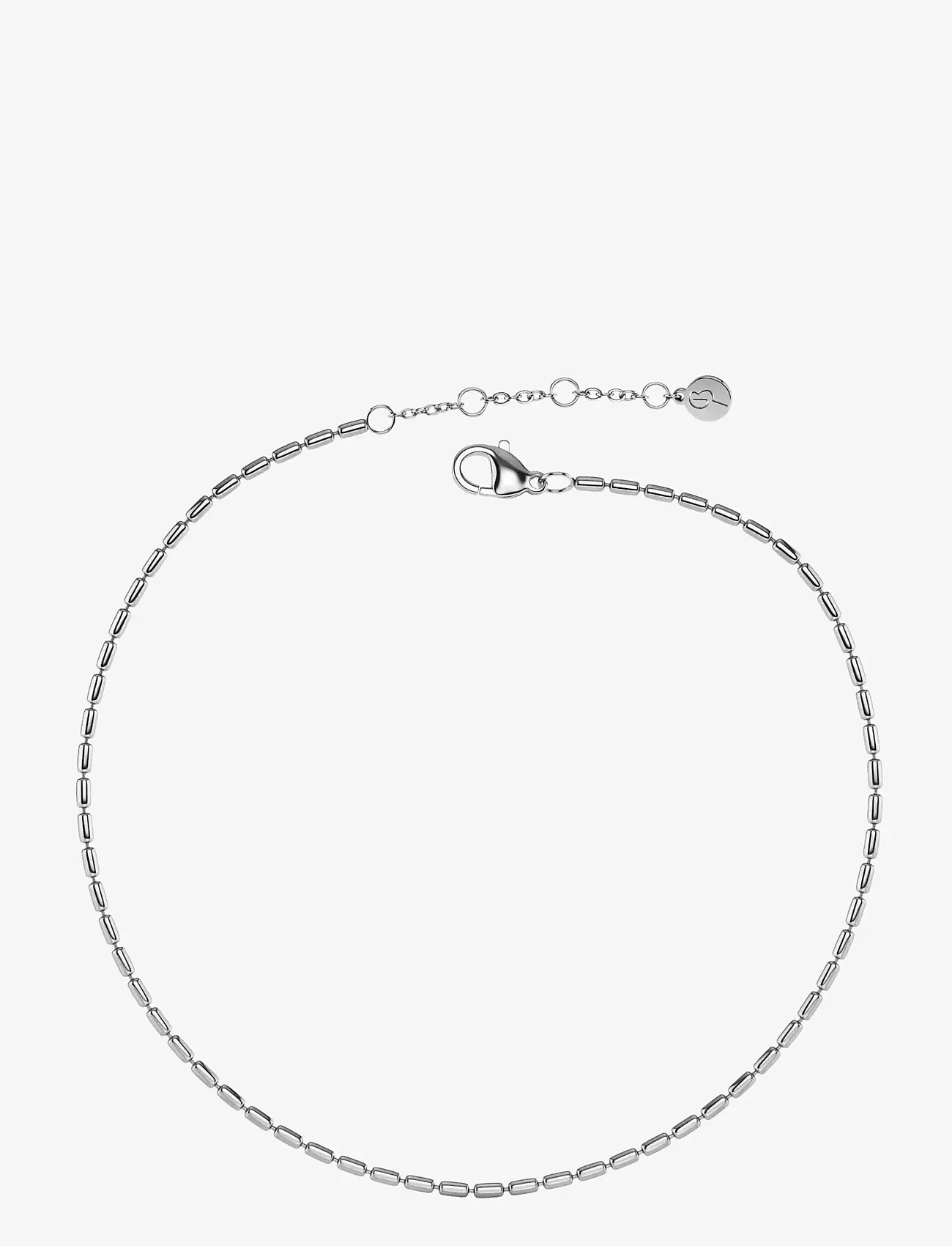 Edblad - Seed Bead Anklet Steel - fußkette - silver - 0