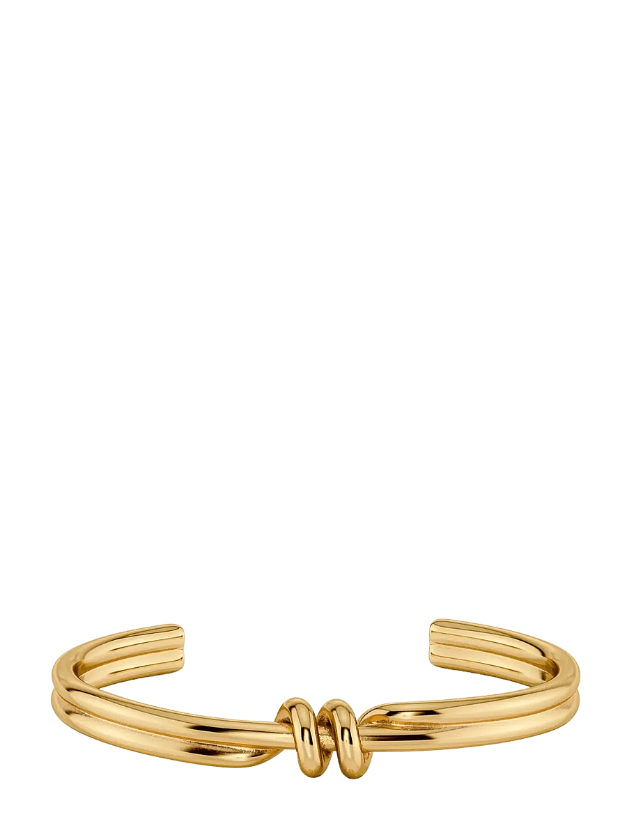 Edblad - Swivel Bangle Gold - bangles armbönd - gold - 2