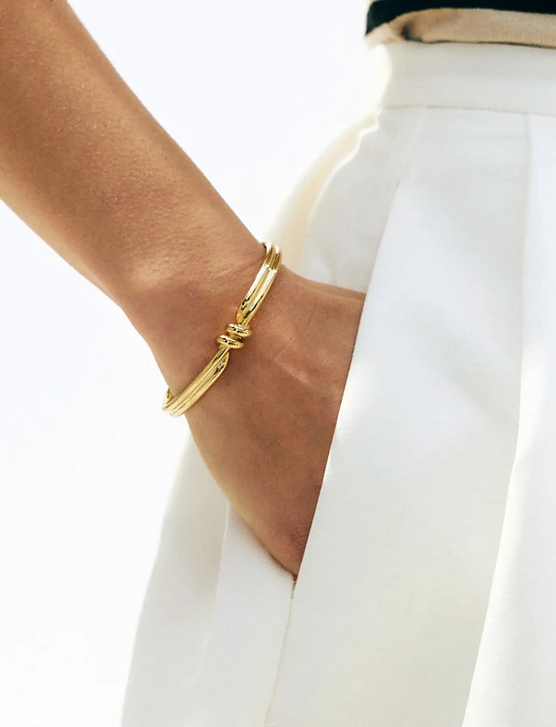 Edblad - Swivel Bangle Gold - armreife - gold - 0