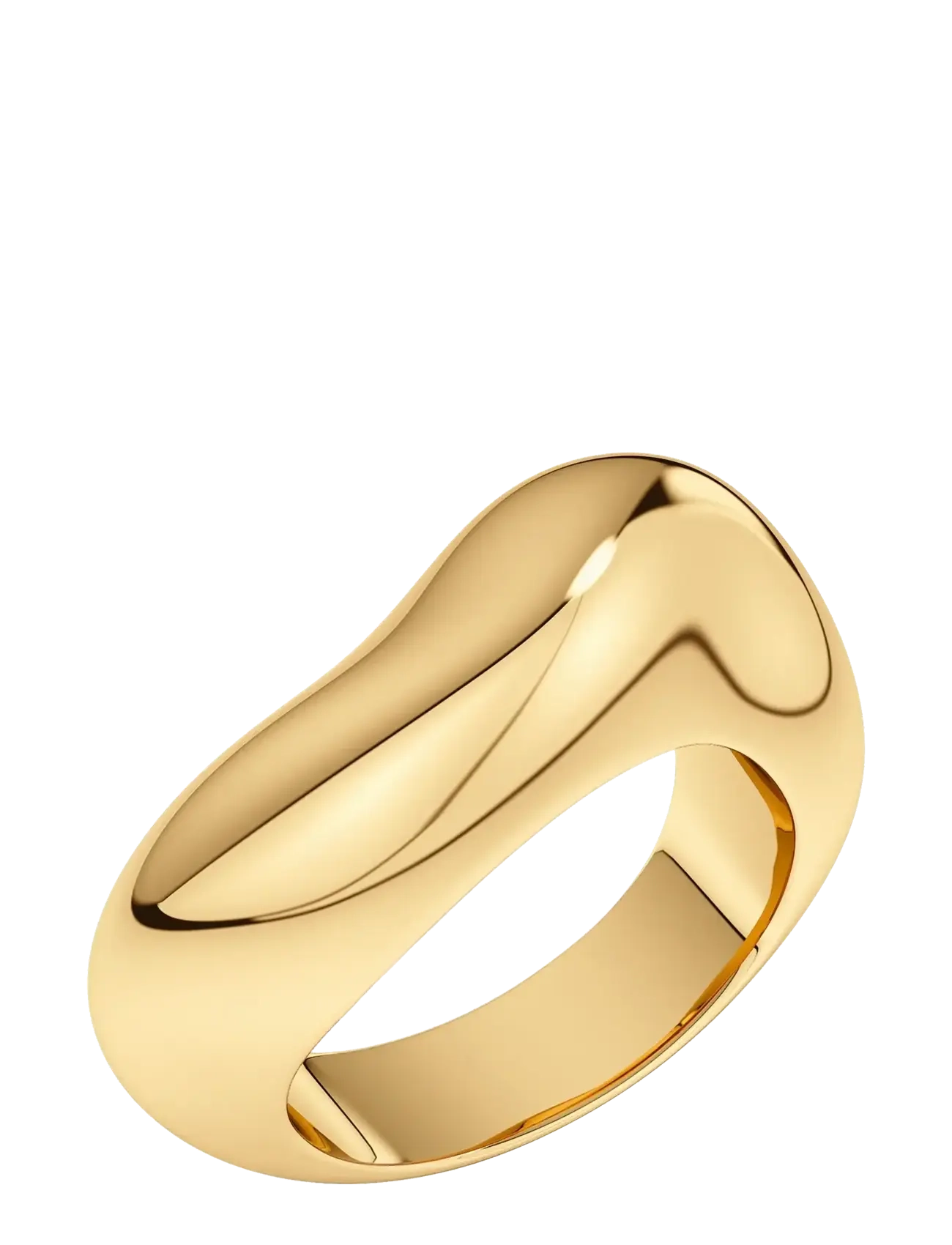 Edblad Azura Ring Gold M - Festtøj - GOLD / gold
