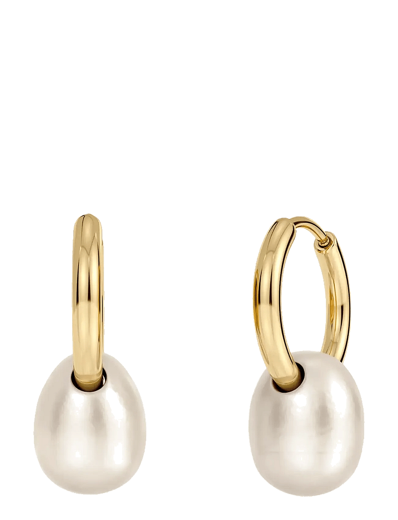 Edblad - Breeze Hoops S Gold One Size - hoops - gold - 1