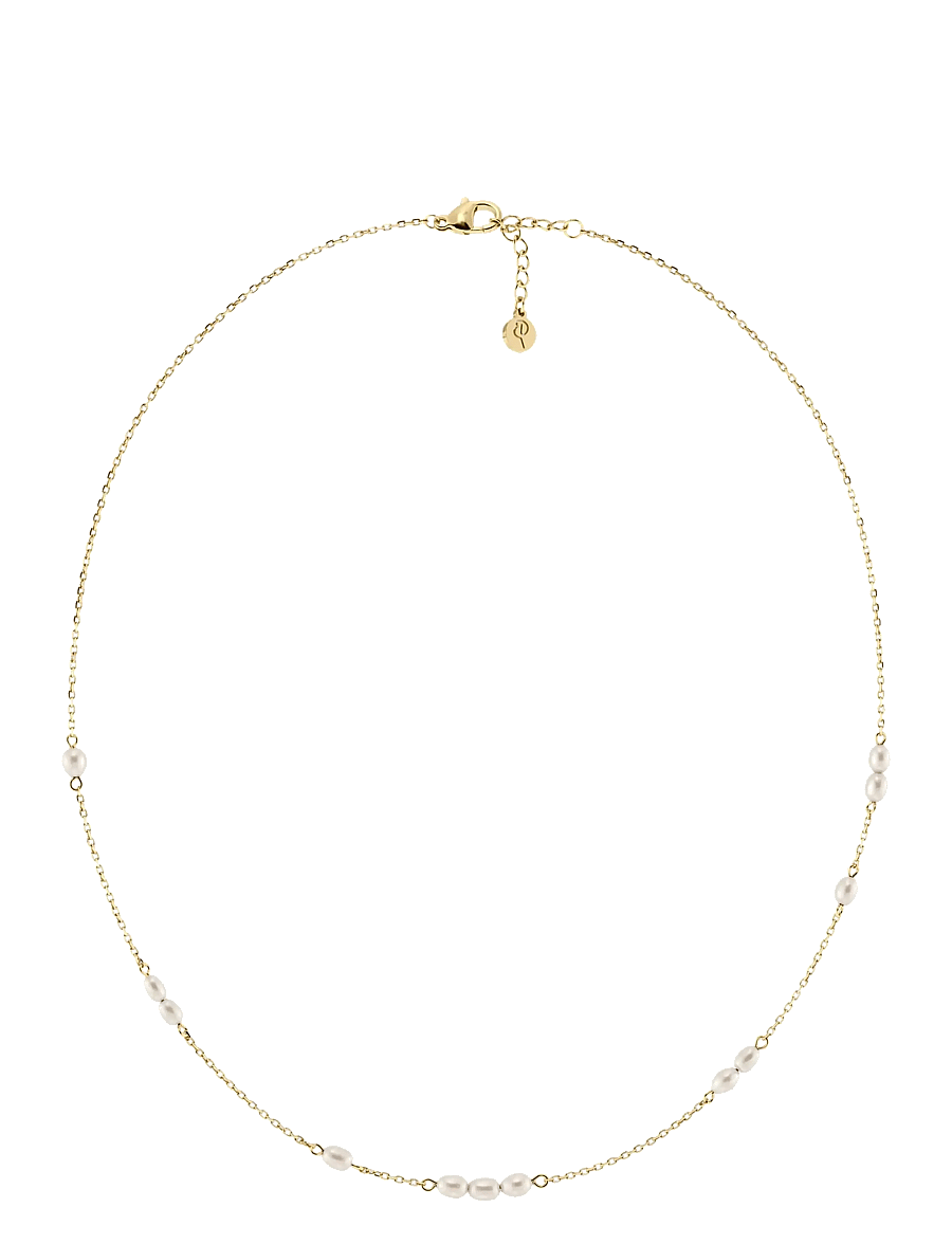 Edblad - Breeze Necklace Multi Gold One Size - halsketten - gold - 1
