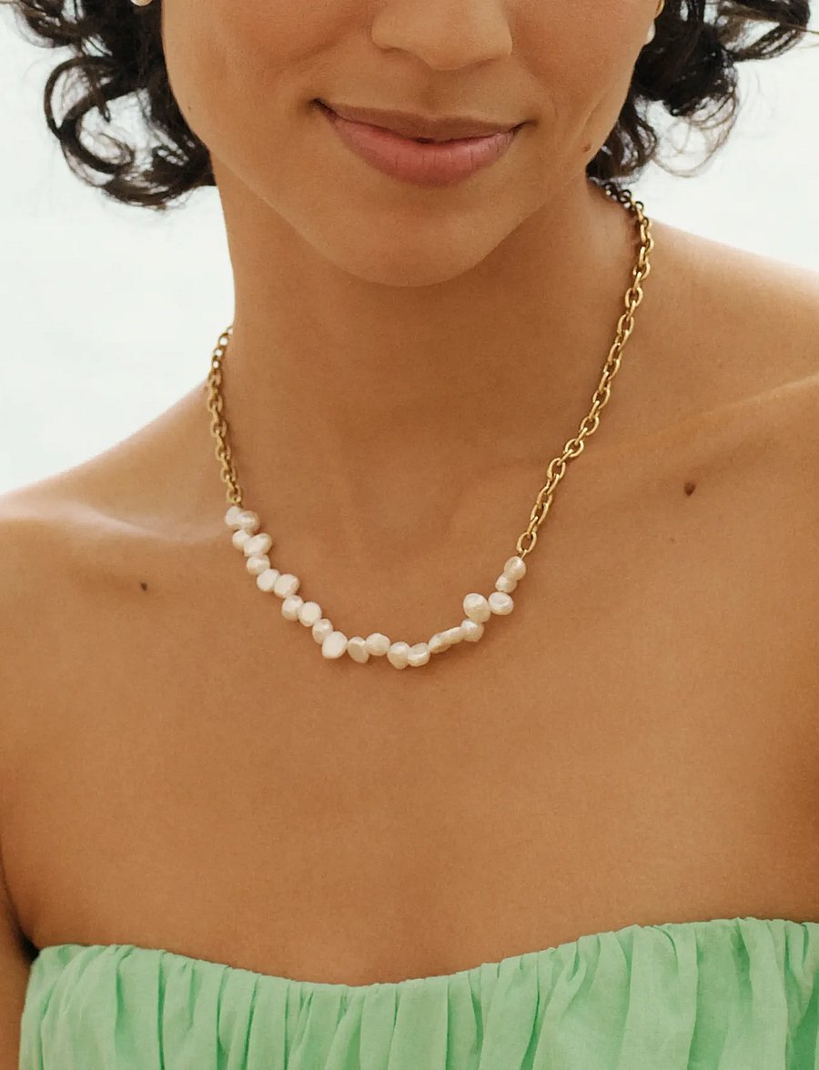 Edblad - Breeze Necklace Multi Chain Gold One Size - kaelakeed - gold - 0