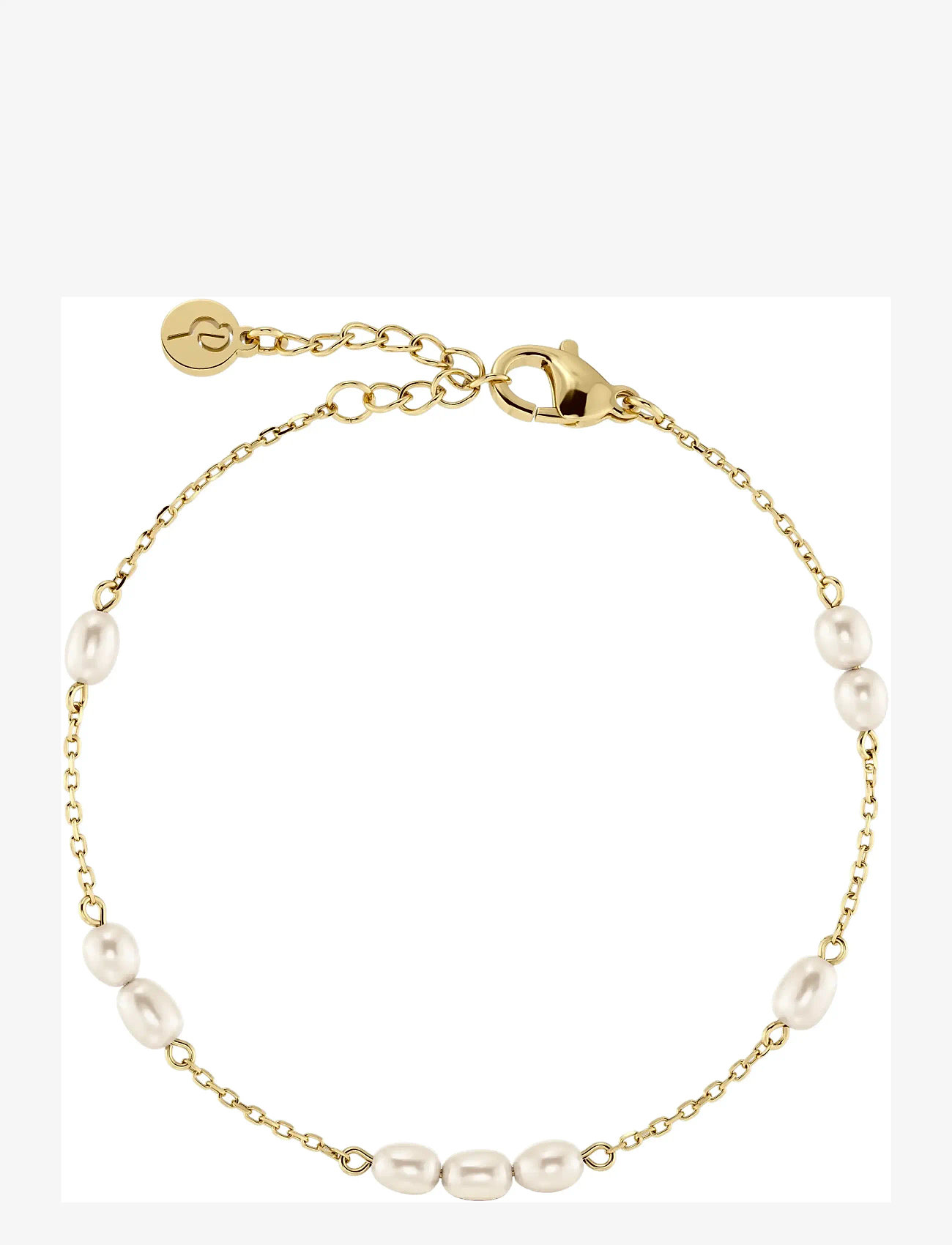 Edblad - Breeze Bracelet Multi Gold One Size - kædearmbånd - gold - 1