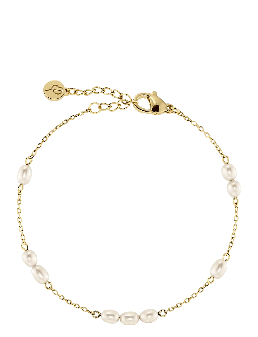 Edblad - Breeze Bracelet Multi Gold One Size - kettenarmbänder - gold - 1