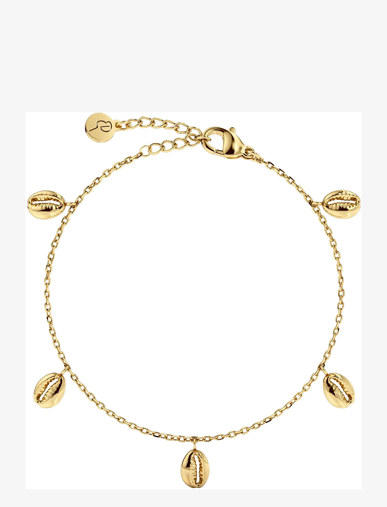 Edblad - Coastal Bracelet Multi Gold One Size - kedjearmband - gold - 1
