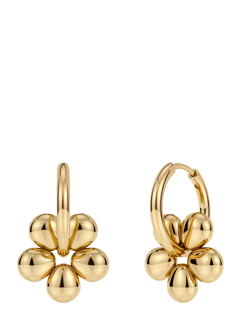 Edblad - Daisy Hoops Gold One Size - hoops - gold - 1