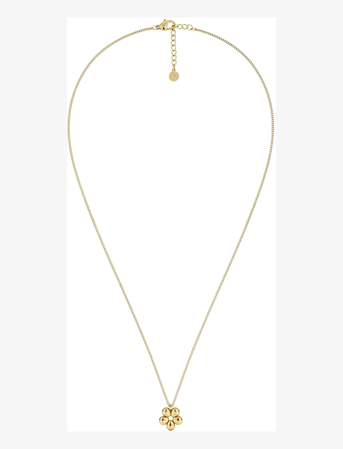Edblad - Daisy Necklace S Gold One Size - pendant necklaces - gold - 1