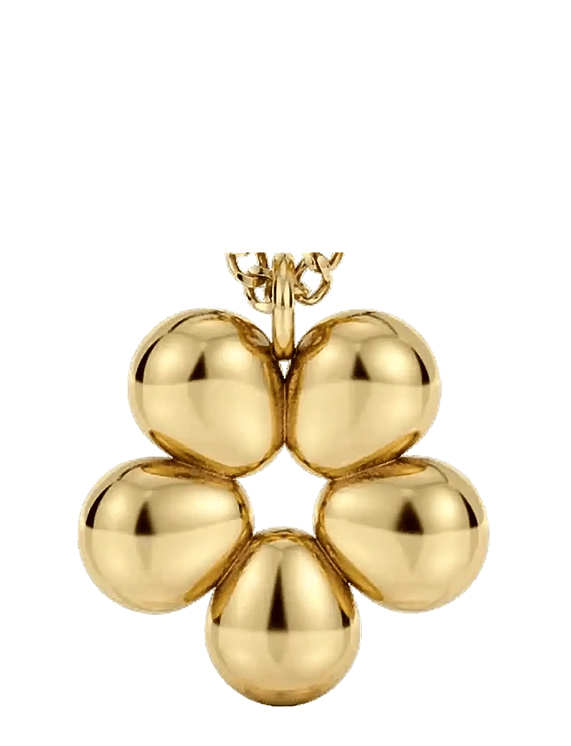 Edblad - Daisy Necklace S Gold One Size - pendant necklaces - gold - 2