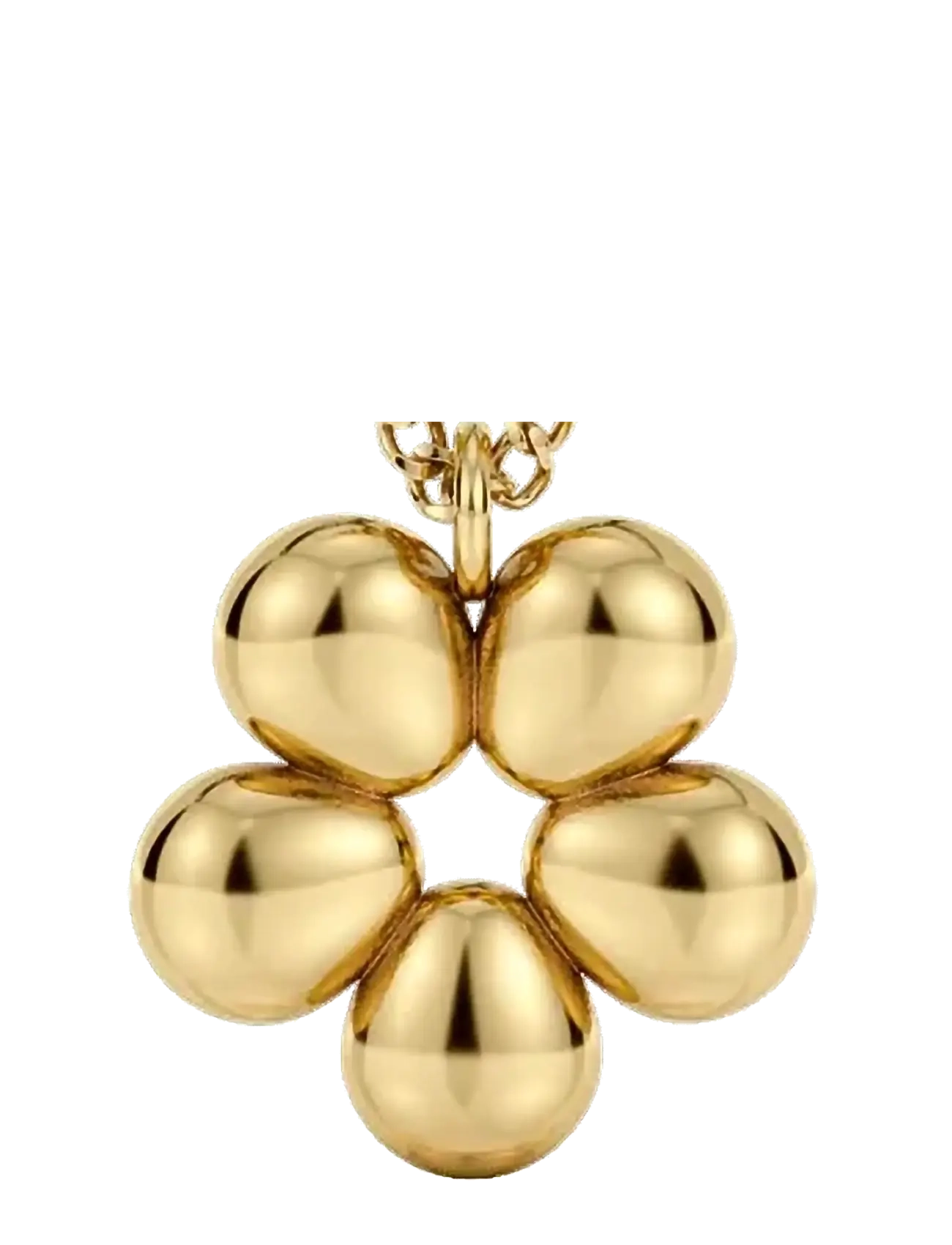 Edblad - Daisy Necklace S Gold One Size - pendant necklaces - gold - 2