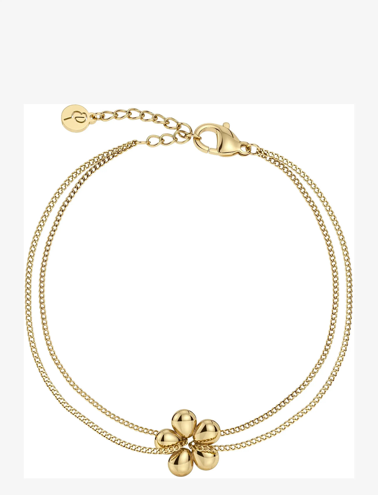 Edblad - Daisy Bracelet Gold One Size - kettenarmbänder - gold - 1