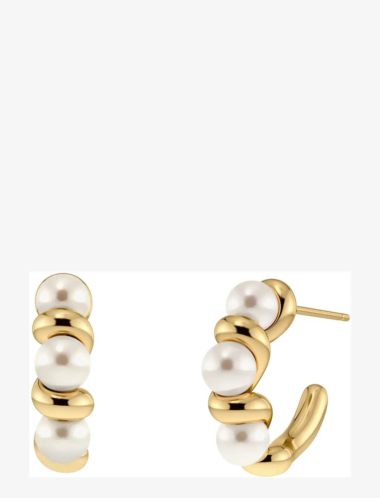 Edblad - Margot Hoops S Gold One Size - kreolen - gold - 1