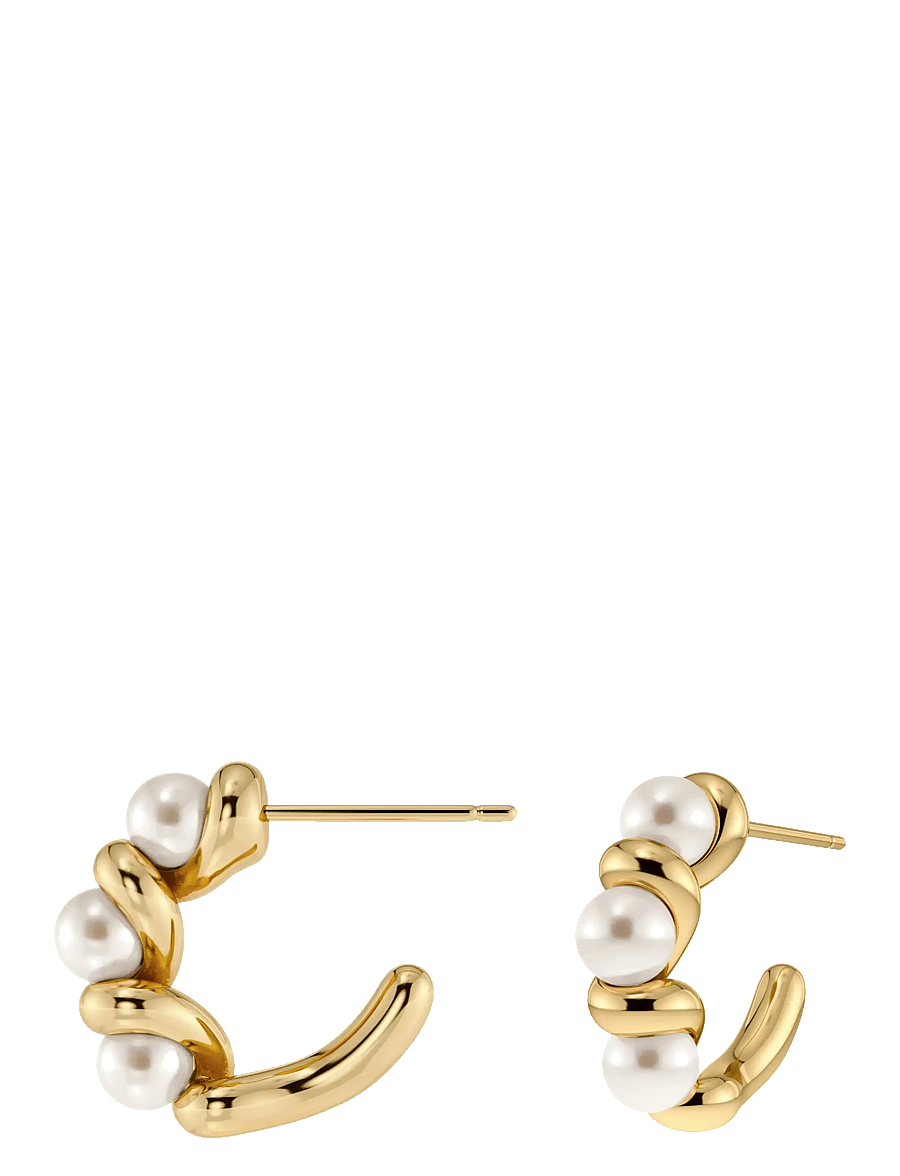 Edblad - Margot Hoops S Gold One Size - hoops - gold - 2
