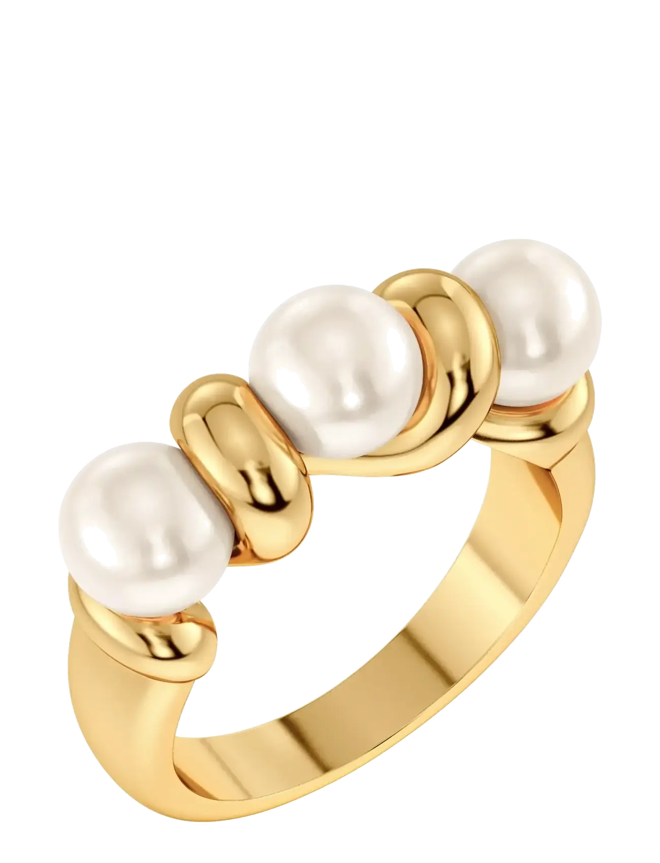 Edblad Margot Ring Gold S - Festtøj - GOLD / gold