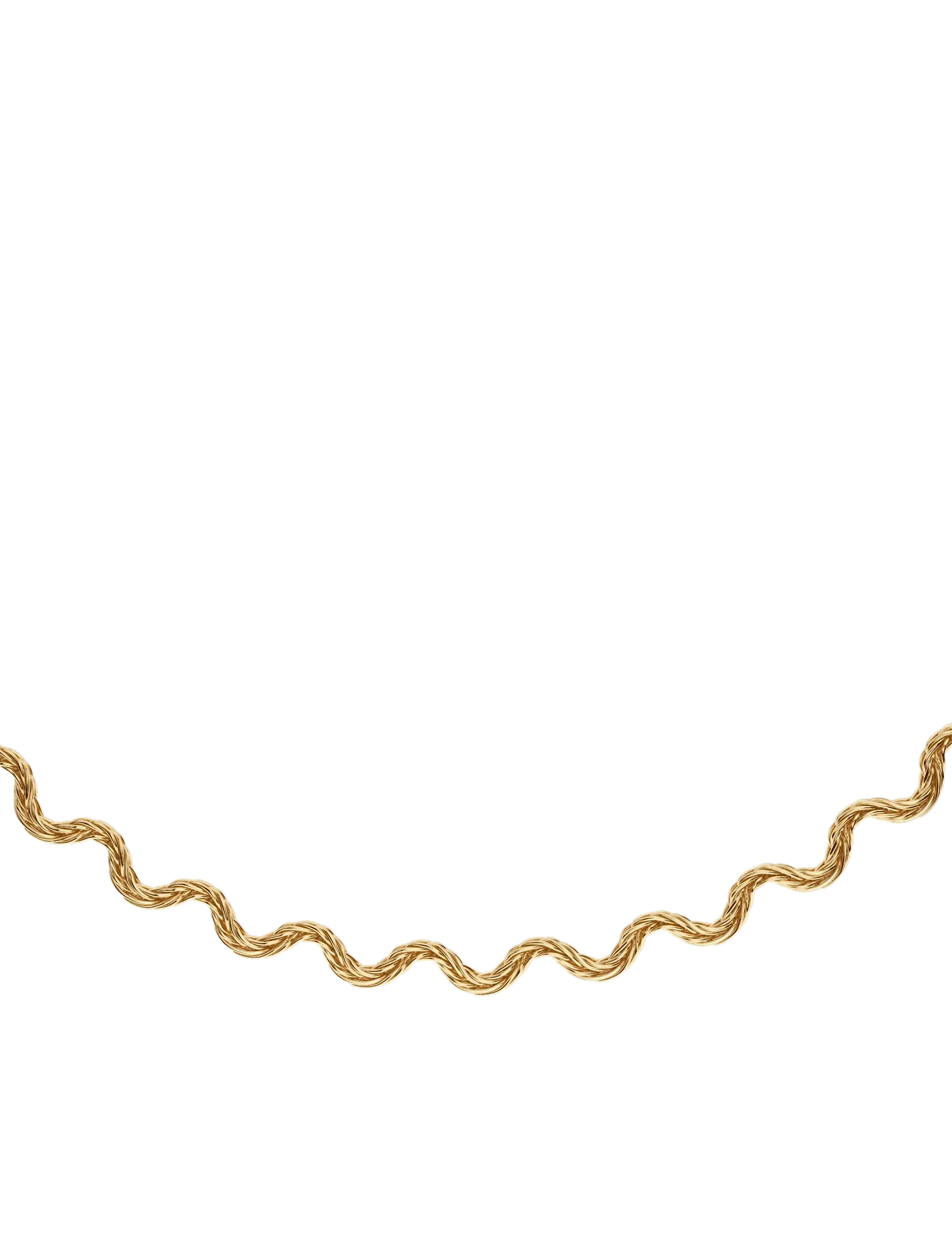 Edblad - Mini Spiral Necklace Gold One Size - halskæder - gold - 2