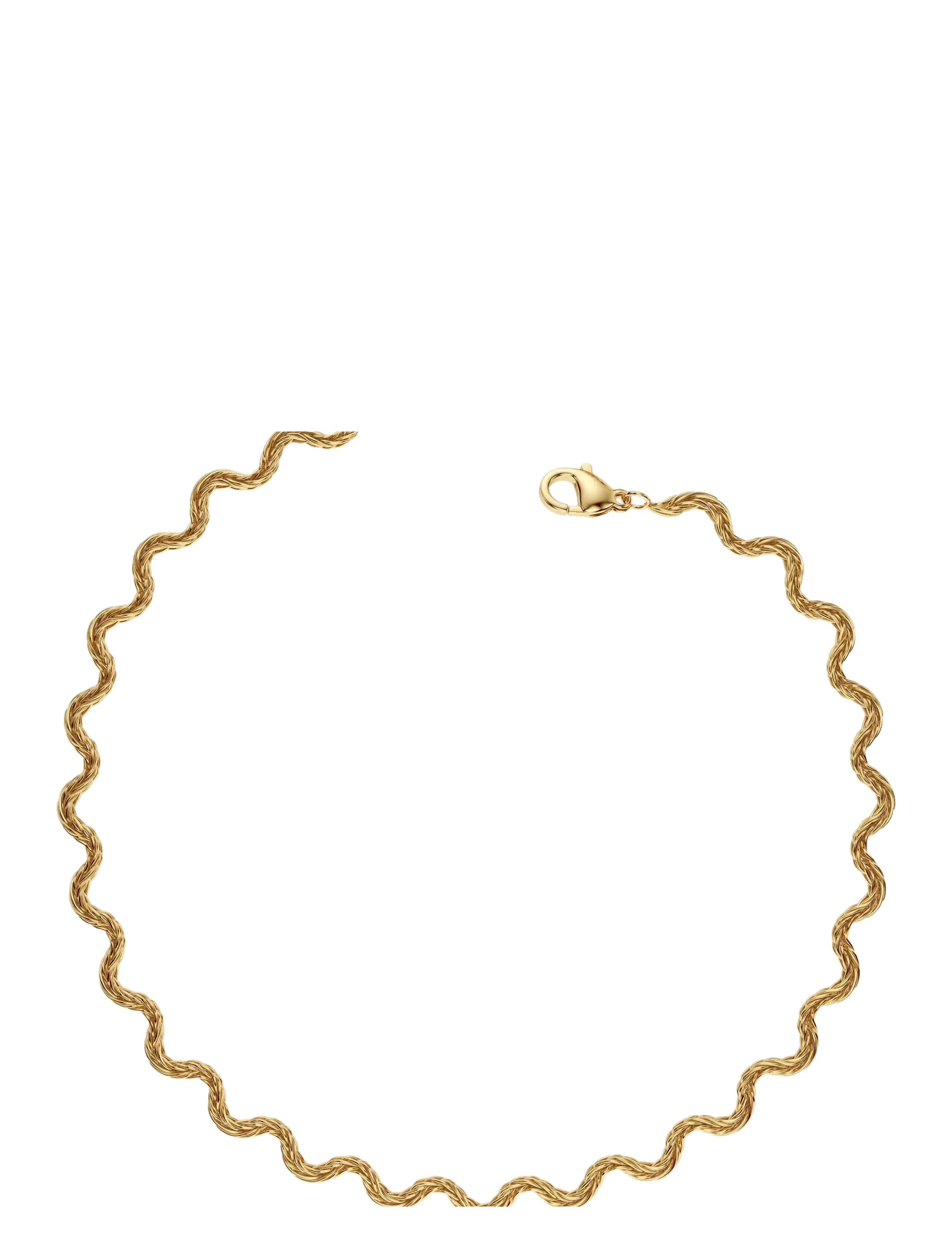 Edblad Mini Spiral Anklet Gold One Size - Fylgihlutir - GOLD / gold
