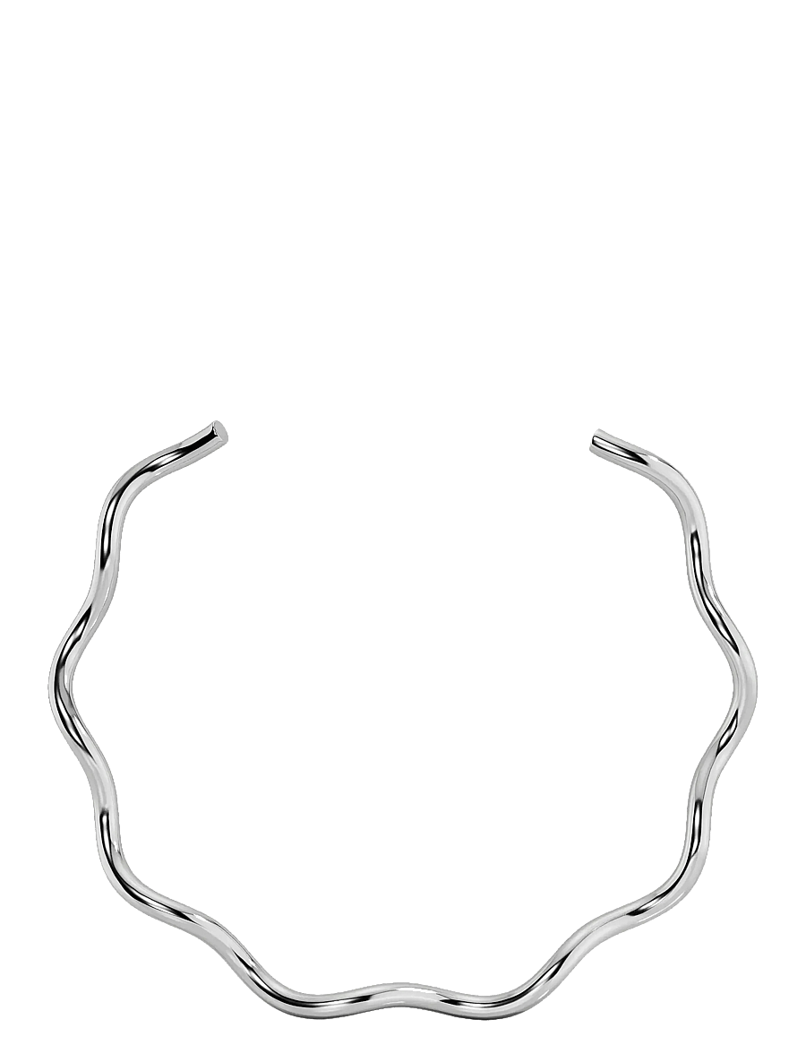 Edblad - Spiral Collier Silver One Size - halsbänder - silver - 1
