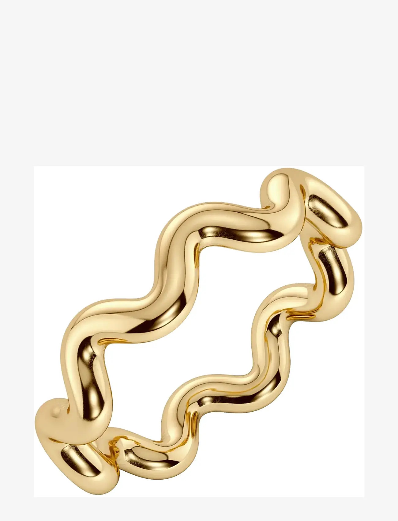 Edblad - Spiral Ring Gold M - ringe - gold - 1