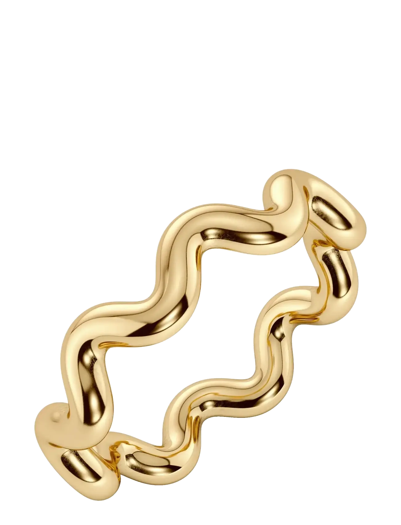 Edblad Spiral Ring Gold M - Festtøj - GOLD / gold
