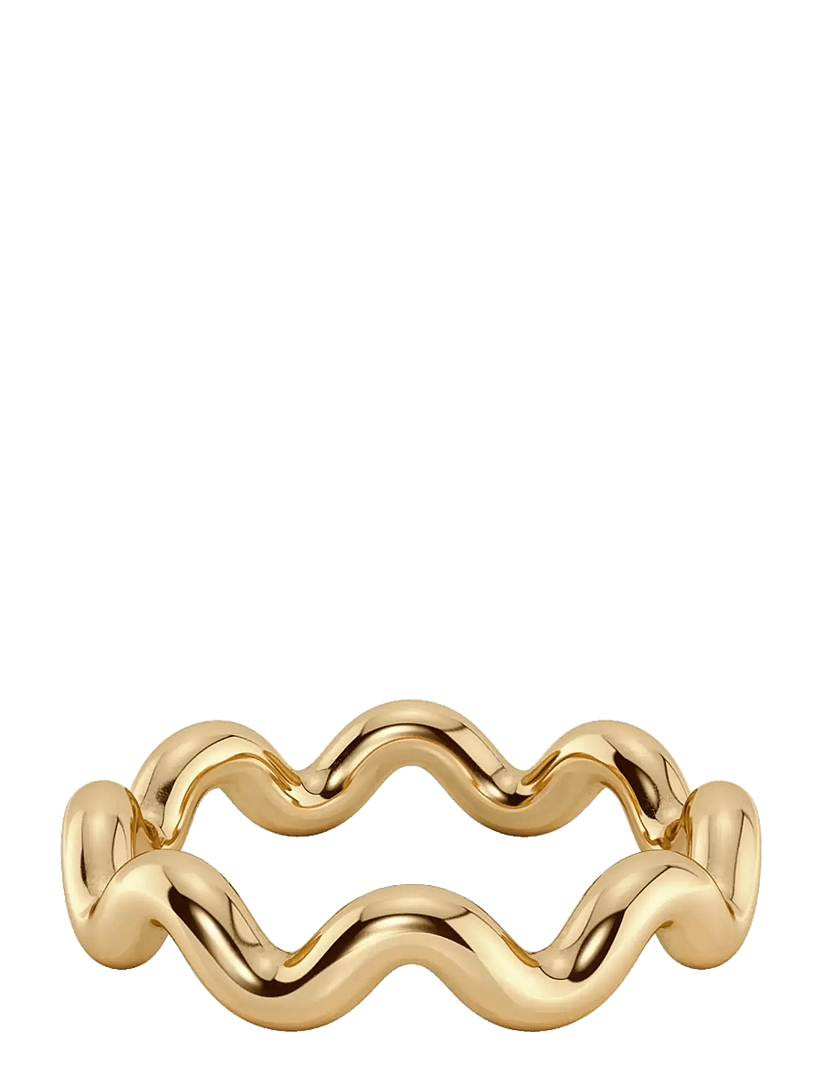 Edblad - Spiral Ring Gold M - bagues - gold - 2