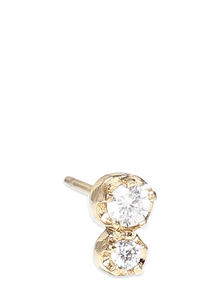 Edblad - Teeny Studs Gold One Size - statement-ohrringe - gold - 2