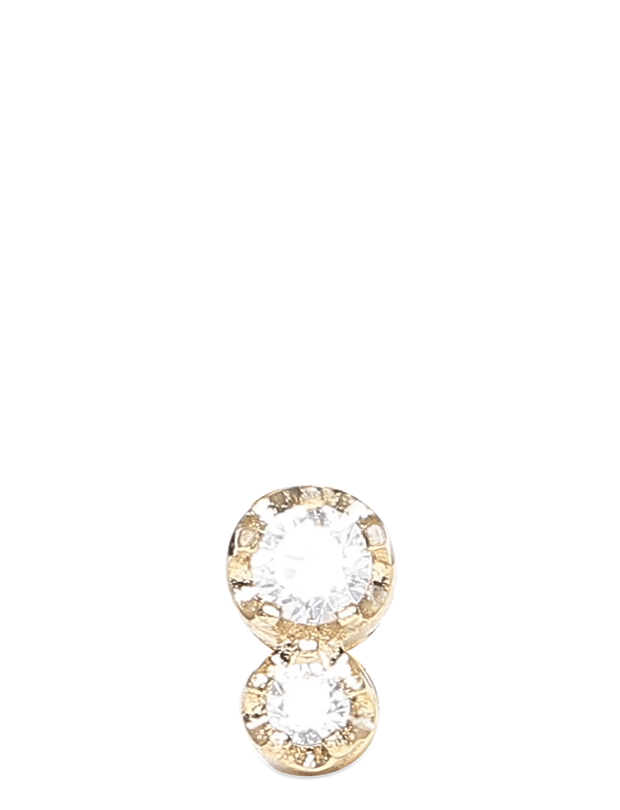 Edblad - Teeny Studs Gold One Size - statement-ohrringe - gold - 3