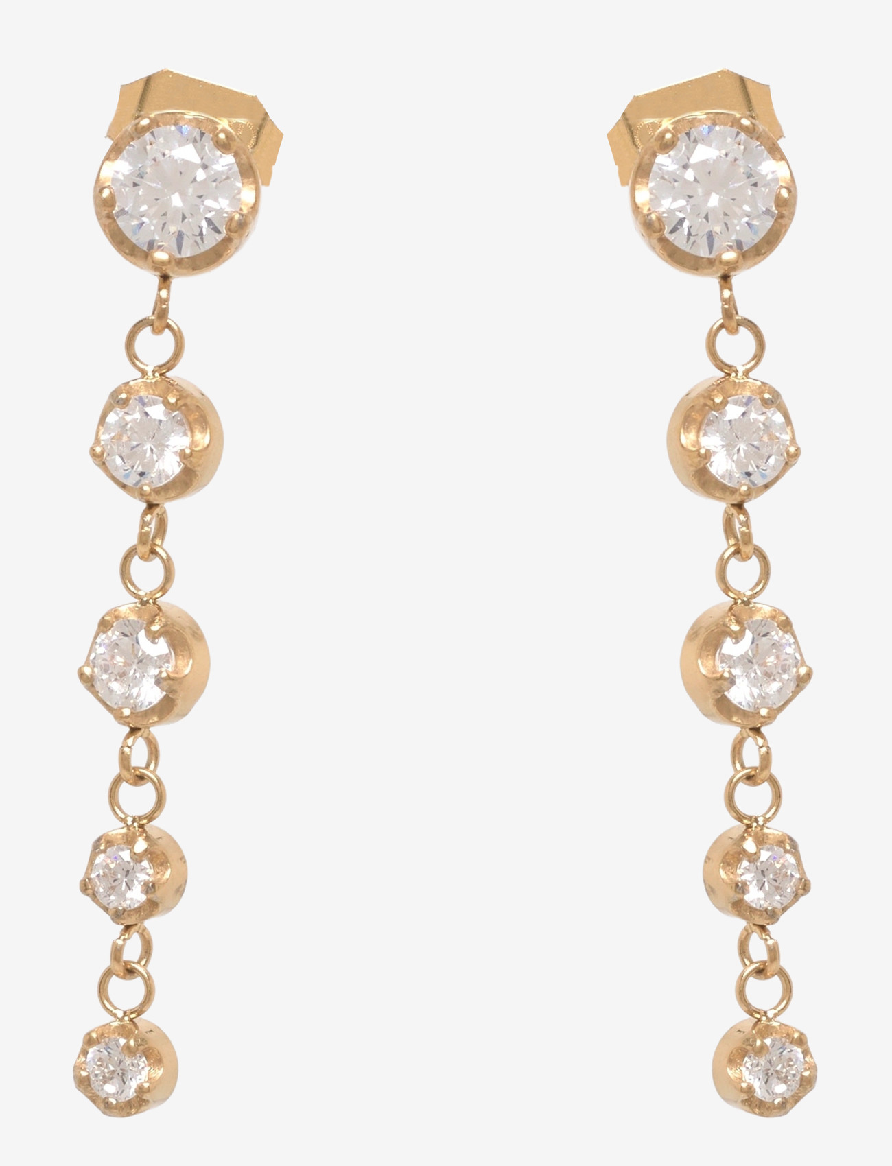 Edblad - Teeny Earrings Gold One Size - pendant earrings - gold - 1