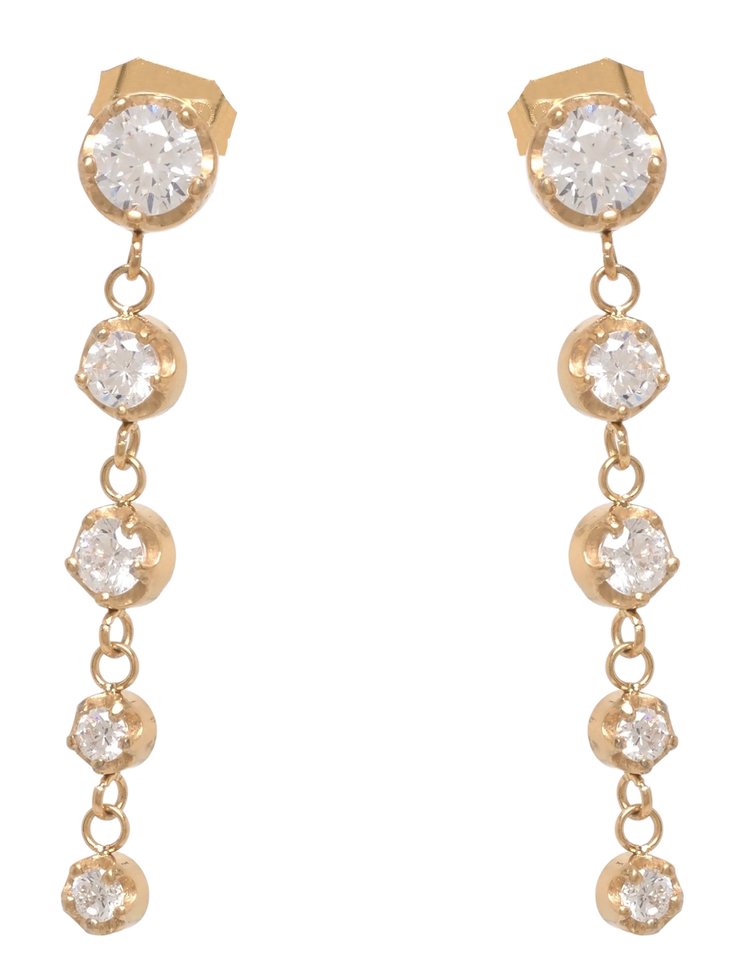 Edblad Teeny Earrings Gold One Size - Festtøj - GOLD / gold