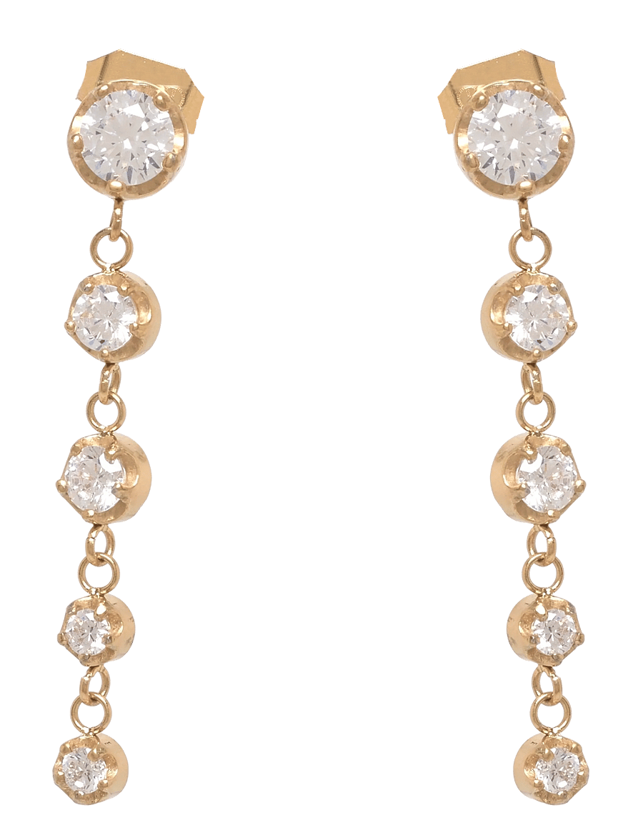Edblad - Teeny Earrings Gold One Size - Øreringe med vedhæng - gold - 1