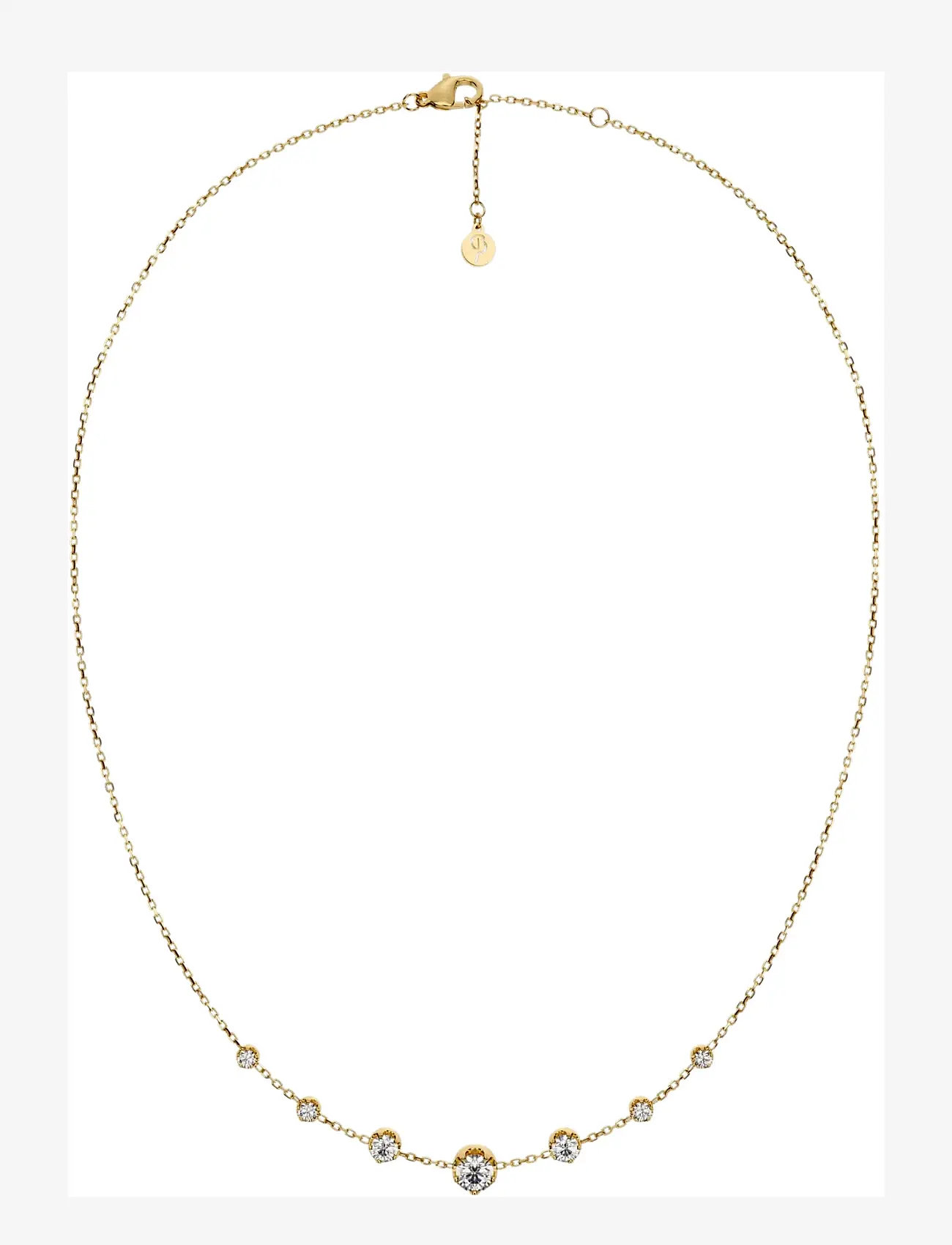 Edblad - Teeny Necklace Gold One Size - ketten mit anhänger - gold - 1